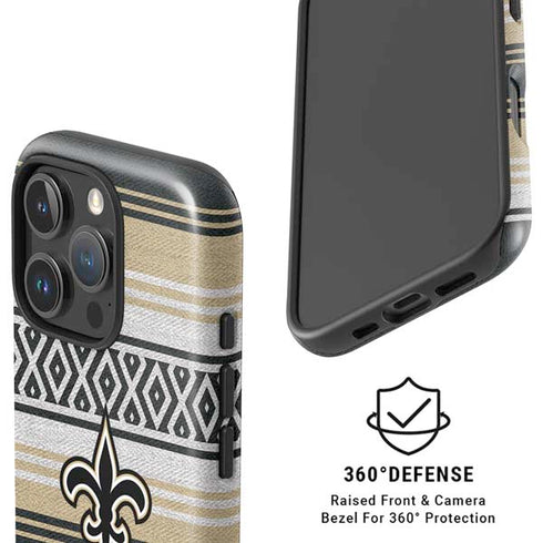 NFL New Orleans Saints Trailblazer iPhone 16 Pro Magsafe Impact Case