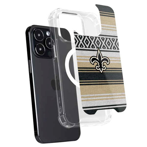 NFL New Orleans Saints Trailblazer iPhone 16 Pro Max MagSafe Case