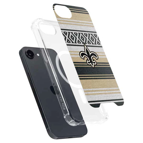 NFL New Orleans Saints Trailblazer iPhone 16e MagSafe Case