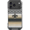 NFL New Orleans Saints Trailblazer iPhone 18 Pro Clear Case