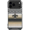 NFL New Orleans Saints Trailblazer iPhone 18 Pro Max Clear Case