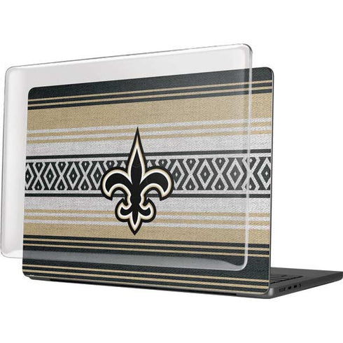 NFL New Orleans Saints Trailblazer MacBook Pro 14in (2021-24) Case plus Skin