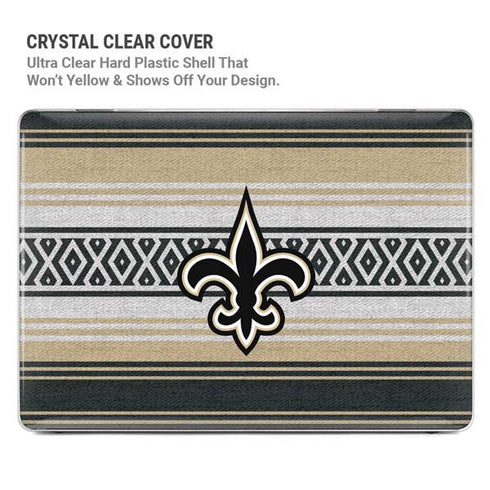 NFL New Orleans Saints Trailblazer MacBook Pro 14in (2021-24) Case plus Skin