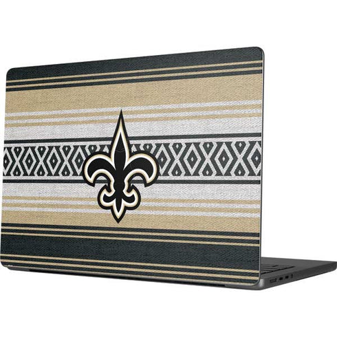 NFL New Orleans Saints Trailblazer Apple MacBook Pro 14-inch Skin