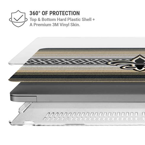 NFL New Orleans Saints Trailblazer MacBook Cases