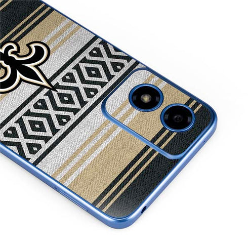 NFL New Orleans Saints Trailblazer Moto G Play 4G (2024) Skin