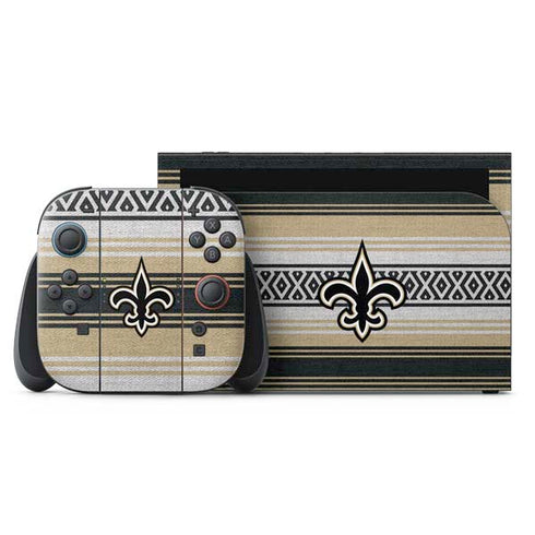 NFL New Orleans Saints Trailblazer Nintendo Skins