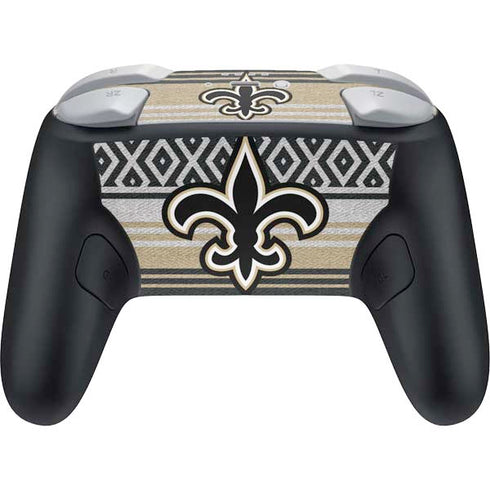 NFL New Orleans Saints Trailblazer Nintendo Switch 2 (2025) Pro Controller Skin