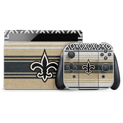 NFL New Orleans Saints Trailblazer Nintendo Skins