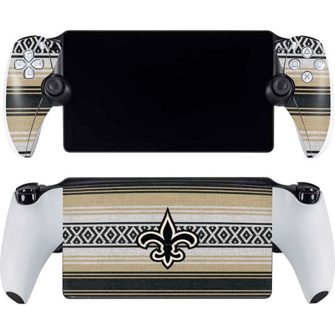 NFL New Orleans Saints Trailblazer PlayStation Portal Remote Player Skin