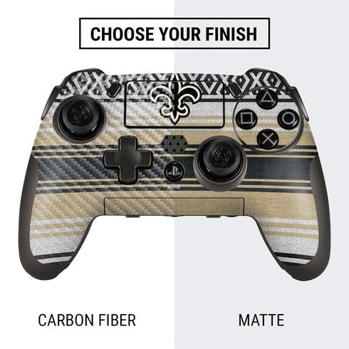 NFL New Orleans Saints Trailblazer PlayStation Scuf Vantage 2 Controller Skin