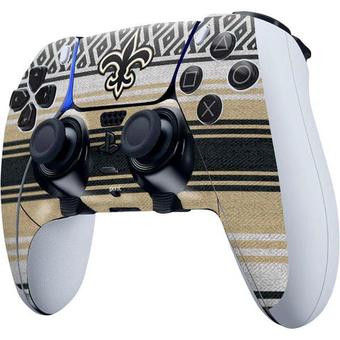 NFL New Orleans Saints Trailblazer PS5 DualSense Edge Pro Controller Skin
