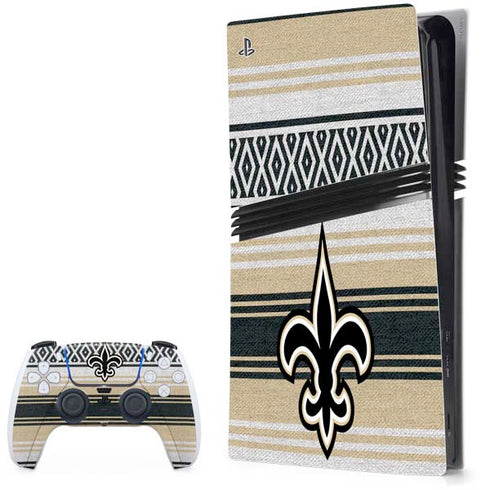 NFL New Orleans Saints Trailblazer PS5 Pro Bundle Skin