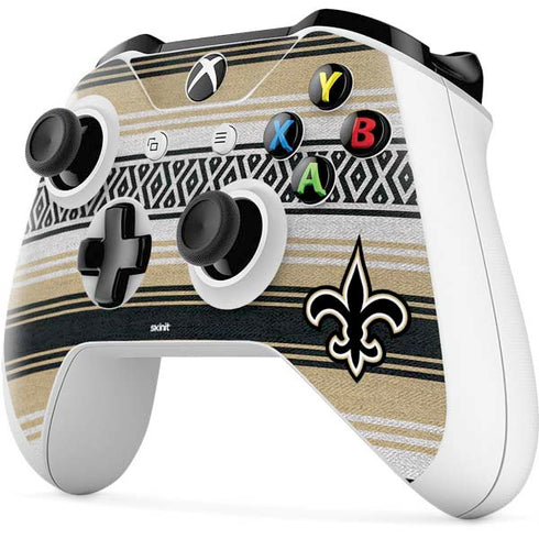 NFL New Orleans Saints Trailblazer Xbox One S All-Digital Edition Bundle Skin