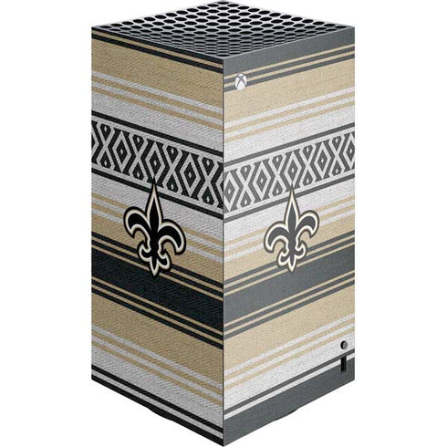 NFL New Orleans Saints Trailblazer XBox Series X Digital Edition Console Skin