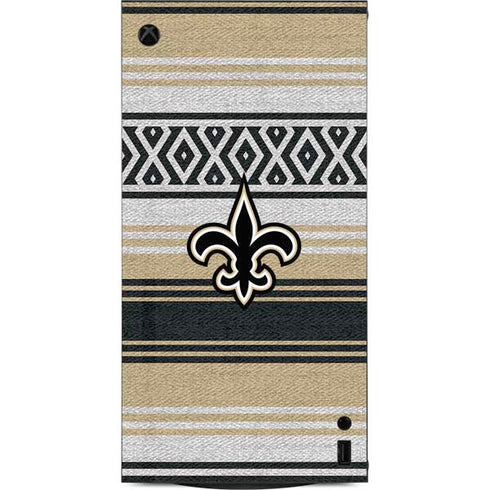 NFL New Orleans Saints Trailblazer XBox Series X Digital Edition Console Skin