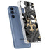 NFL New Orleans Saints Tropical Print Galaxy A35 5G Clear Case