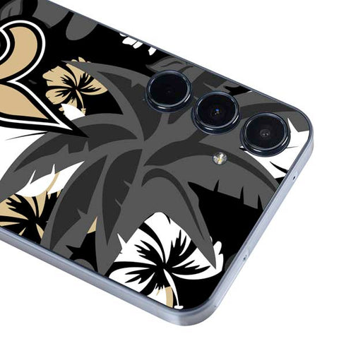 NFL New Orleans Saints Tropical Print Galaxy A35 5G Skin