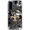 NFL New Orleans Saints Tropical Print Galaxy A36 5G Clear Case