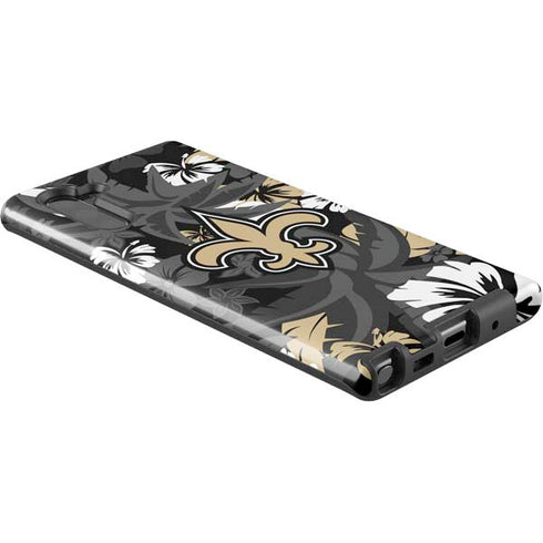 NFL New Orleans Saints Tropical Print Galaxy Note 10 Pro Case