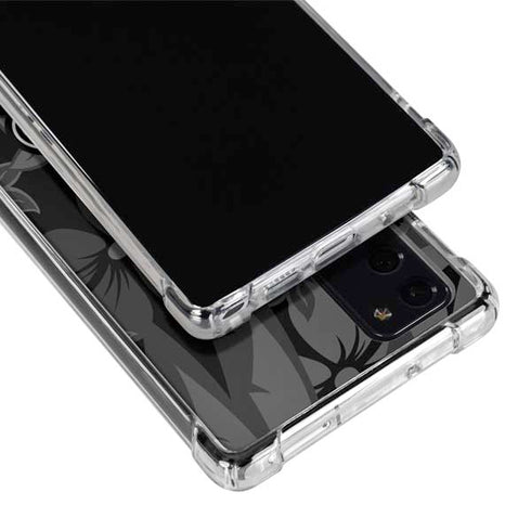 NFL New Orleans Saints Tropical Print Galaxy Note20 5G Clear Case