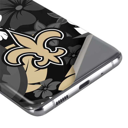 NFL New Orleans Saints Tropical Print Galaxy S20 Ultra 5G Skin