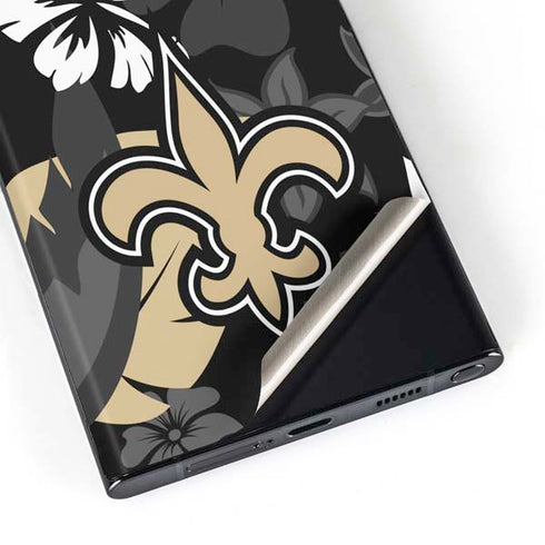 NFL New Orleans Saints Tropical Print Galaxy Skins
