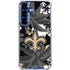 NFL New Orleans Saints Tropical Print Galaxy S25 Clear Case