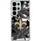 NFL New Orleans Saints Tropical Print Galaxy S25 Ultra Clear Case