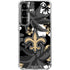 NFL New Orleans Saints Tropical Print Galaxy S26 Clear Case