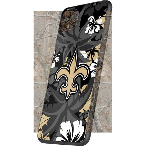 NFL New Orleans Saints Tropical Print Google Pixel 4 XL Skin