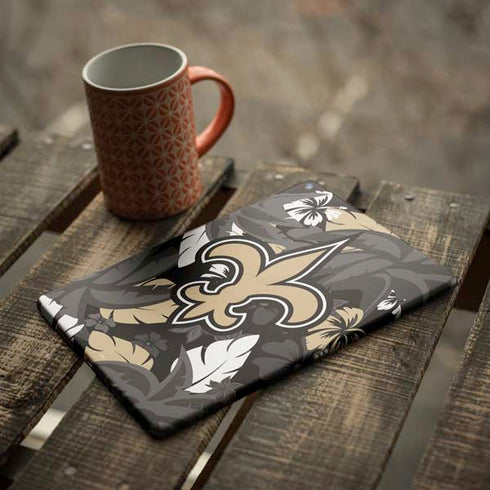 NFL New Orleans Saints Tropical Print iPad Skins