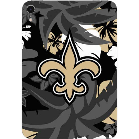 NFL New Orleans Saints Tropical Print Apple iPad Mini Skin