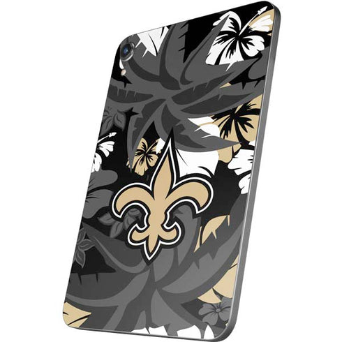 NFL New Orleans Saints Tropical Print Apple iPad Mini Skin
