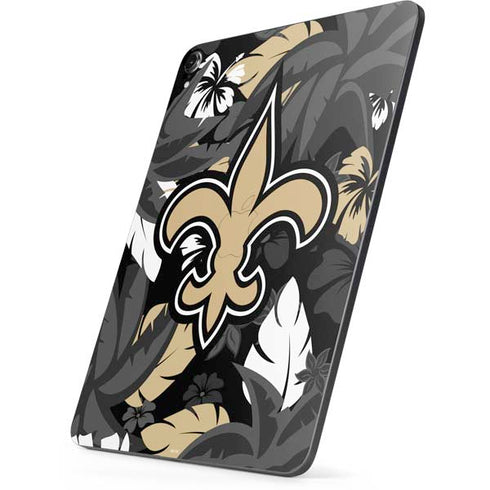 NFL New Orleans Saints Tropical Print Apple iPad Pro Skin