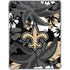 NFL New Orleans Saints Tropical Print iPad Pro 11in (2024) Clear Case