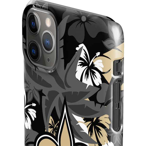 NFL New Orleans Saints Tropical Print iPhone 11 Pro Max Lite Case