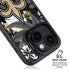 NFL New Orleans Saints Tropical Print iPhone 14 Kickstand Case