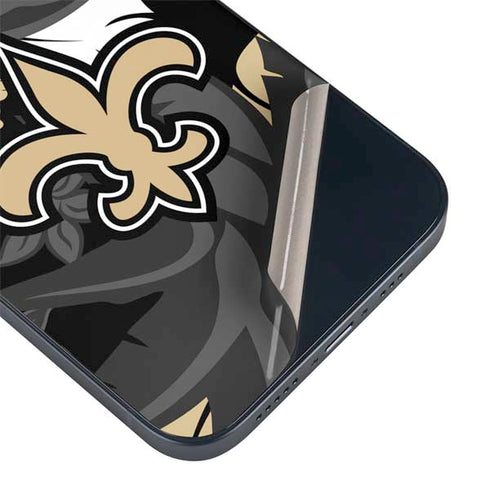 NFL New Orleans Saints Tropical Print iPhone 15 Skin
