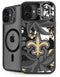 NFL New Orleans Saints Tropical Print iPhone 16 Kickstand Case