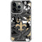 NFL New Orleans Saints Tropical Print iPhone 16 Pro Clear Case