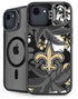 NFL New Orleans Saints Tropical Print iPhone 16e Kickstand Case