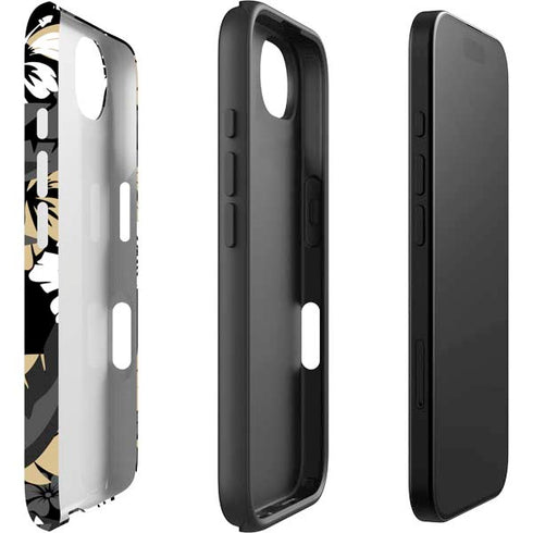 NFL New Orleans Saints Tropical Print iPhone 16e Impact Case