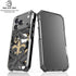NFL New Orleans Saints Tropical Print iPhone 18 Pro Clear Case