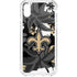 NFL New Orleans Saints Tropical Print iPhone XS Clear Case