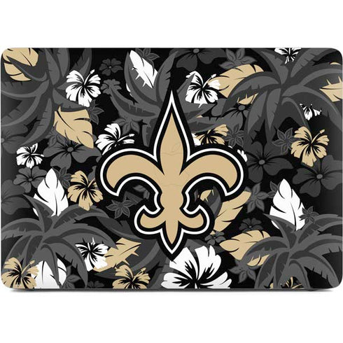 NFL New Orleans Saints Tropical Print Apple MacBook Air Skin