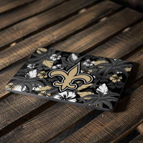 NFL New Orleans Saints Tropical Print Apple MacBook Air Skin