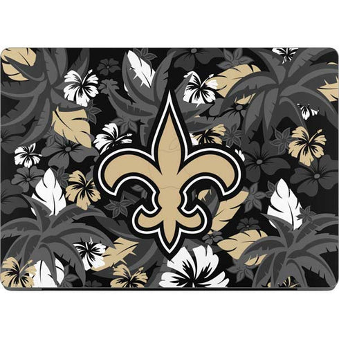 NFL New Orleans Saints Tropical Print Apple MacBook Pro 14-inch Skin