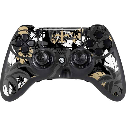 NFL New Orleans Saints Tropical Print PlayStation PS4 Skins