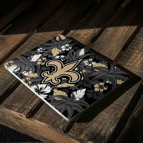 NFL New Orleans Saints Tropical Print Surface Laptop 3 13.5in Skin